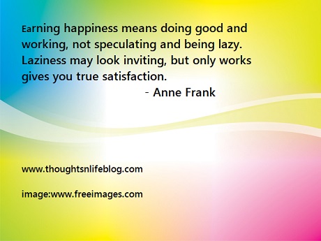 anne frank happiness quote